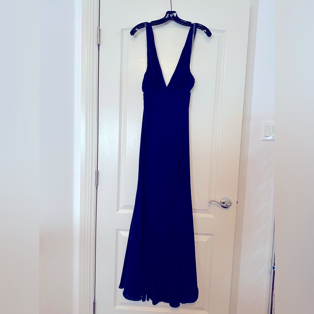 NEW Fame and Partners Midnight Blue Dress